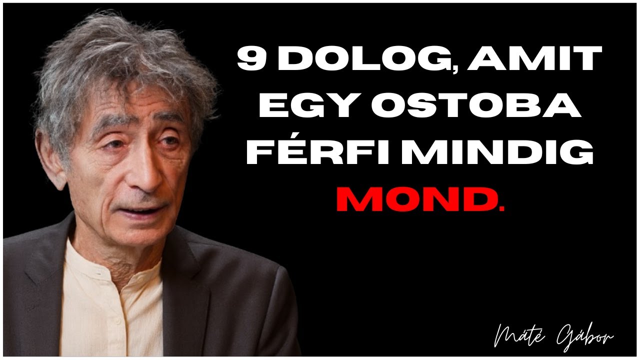 9 dolog, amit egy OSTOBA férfi MINDIG mond | Máté Gábor