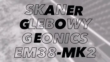 Skanowanie gleby z GEONICS EM38-MK2