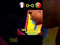 Ronaldo becomes coach | Euro 2016 Final Portugal vs France #shorts #ronaldo #football