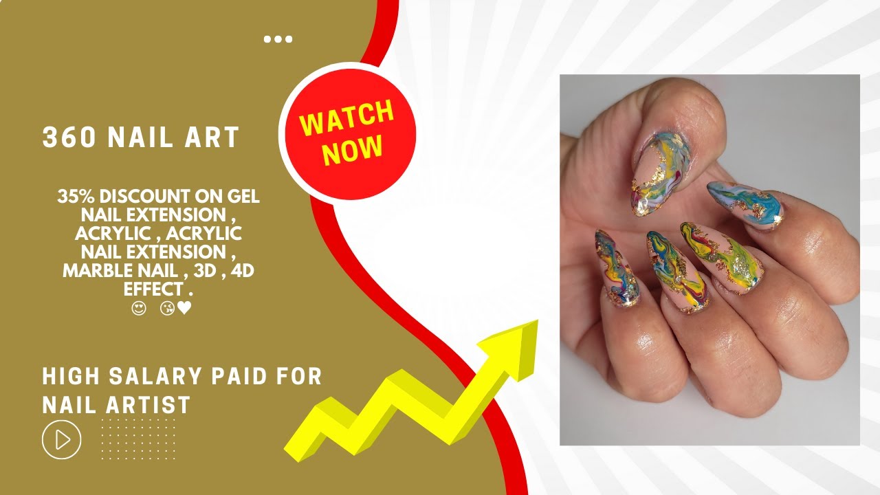 Best nail salon in Kathmandu / Best nail art course in Nepal 360 Nail