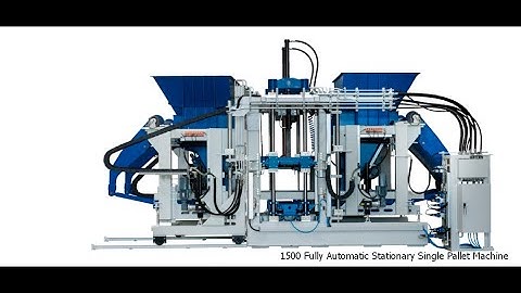 Zenith 1500 Brick Machine Maker | Fully Automatic Plant in Shanghai China