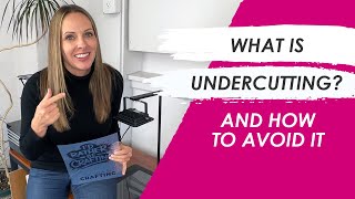 How To Avoid Undercutting when making Ikonart Stencils