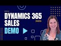 Dynamics 365 sales crm demo