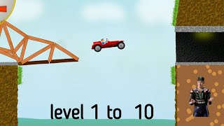 Wood bridge free level 1,2,3,4,5,6,7,8,9,10 screenshot 5