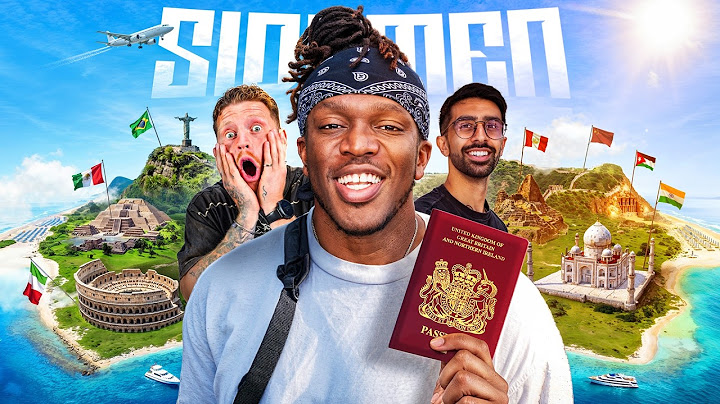 SIDEMEN SURVIVE THE 7 WONDERS OF THE WORLD