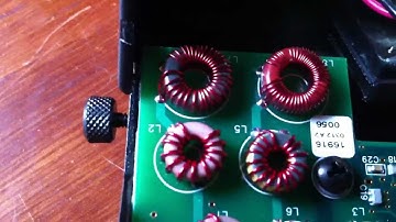 Elecraft KX3 Auto Tuner - Loose toroids