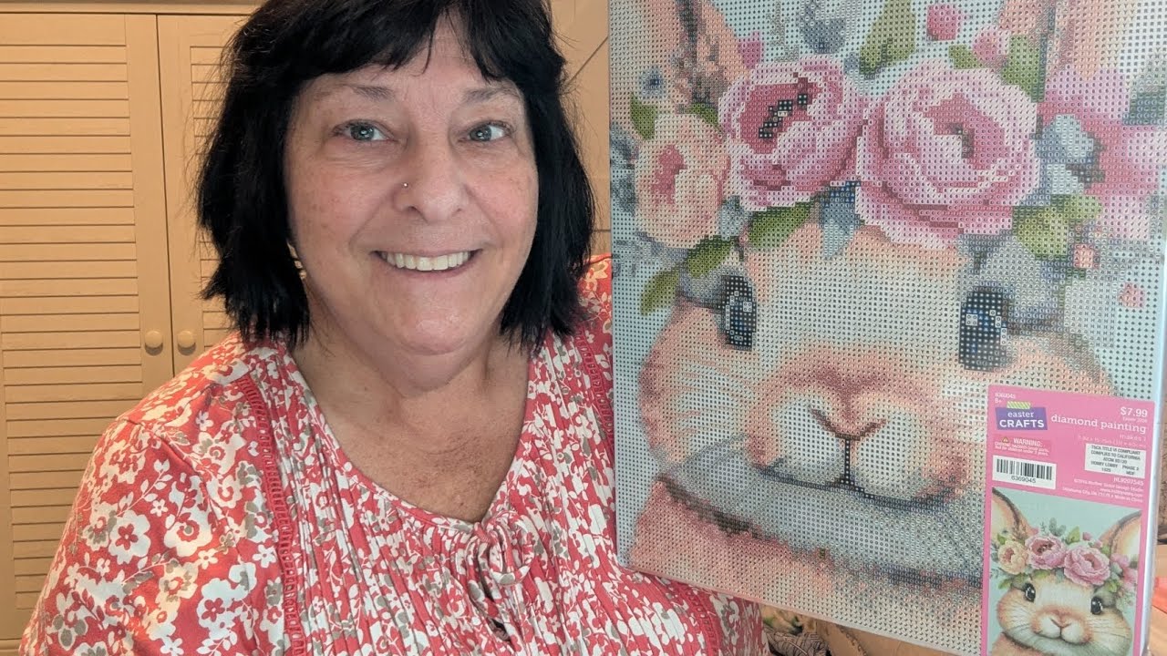 #Easter Hobby Lobby Bunny & Completions. #Diamond Paintings