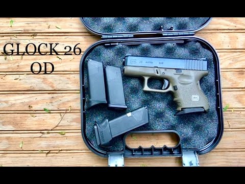 Glock 26 OD & Yes This Is My REAL VOICE 🤨