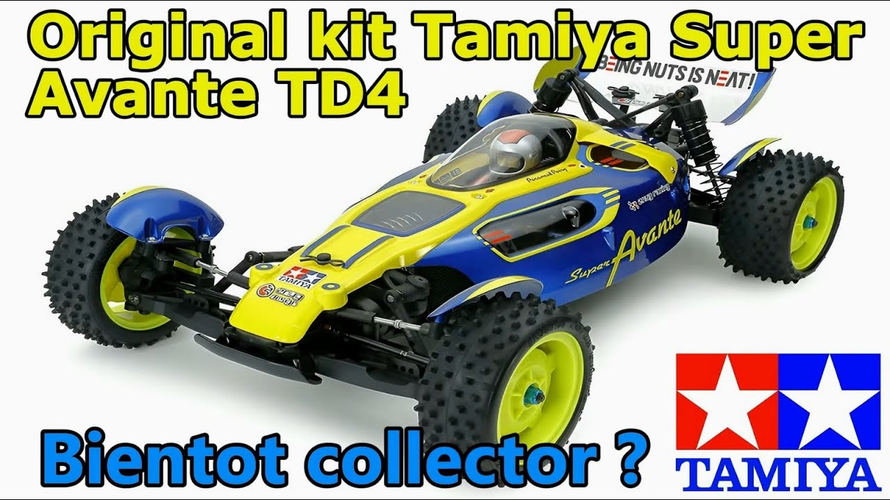 Original Tamiya Super Avante TD4 4x4 kit with rocker arm front