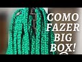 Como camuflar o cabelo em Box Braids | BIG BOX