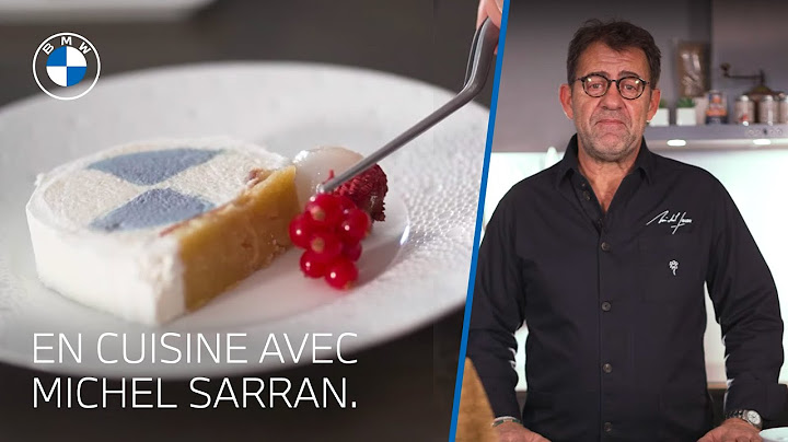 Recette de Noël | Michel Sarran x BMW France