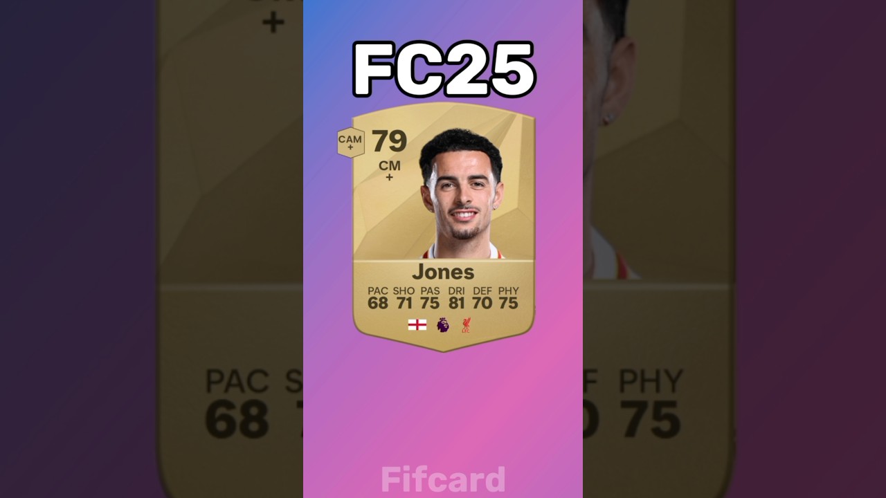Curtis Jones Evolution (Fifa19-FC25)