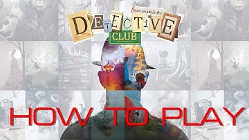 BGN บอร์ดเกมไนท์ Detective Club ชมรมยอดนักสืบ - How to Play