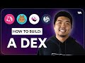 How to build a decentralized exchange dex  web3 developer tutorial