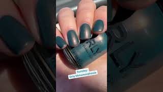 All my manicures from this week!