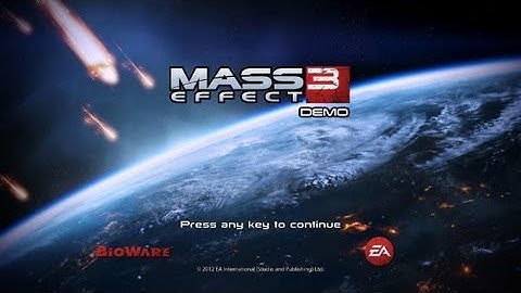 Mass Effect 3 Demo Walkthrough Part 3 - The Rescue (PS3 XBOX 360 PC)
