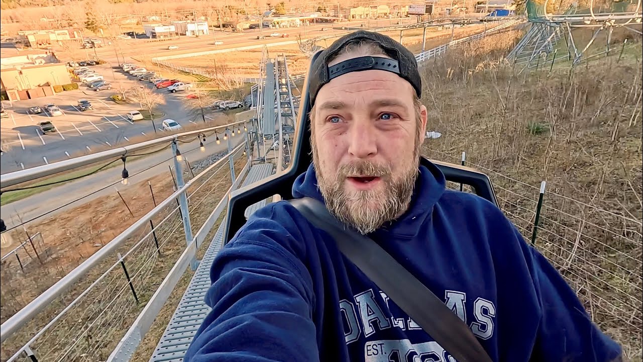 Screaming Down The Mountain: Wild Coaster Ride - YouTube