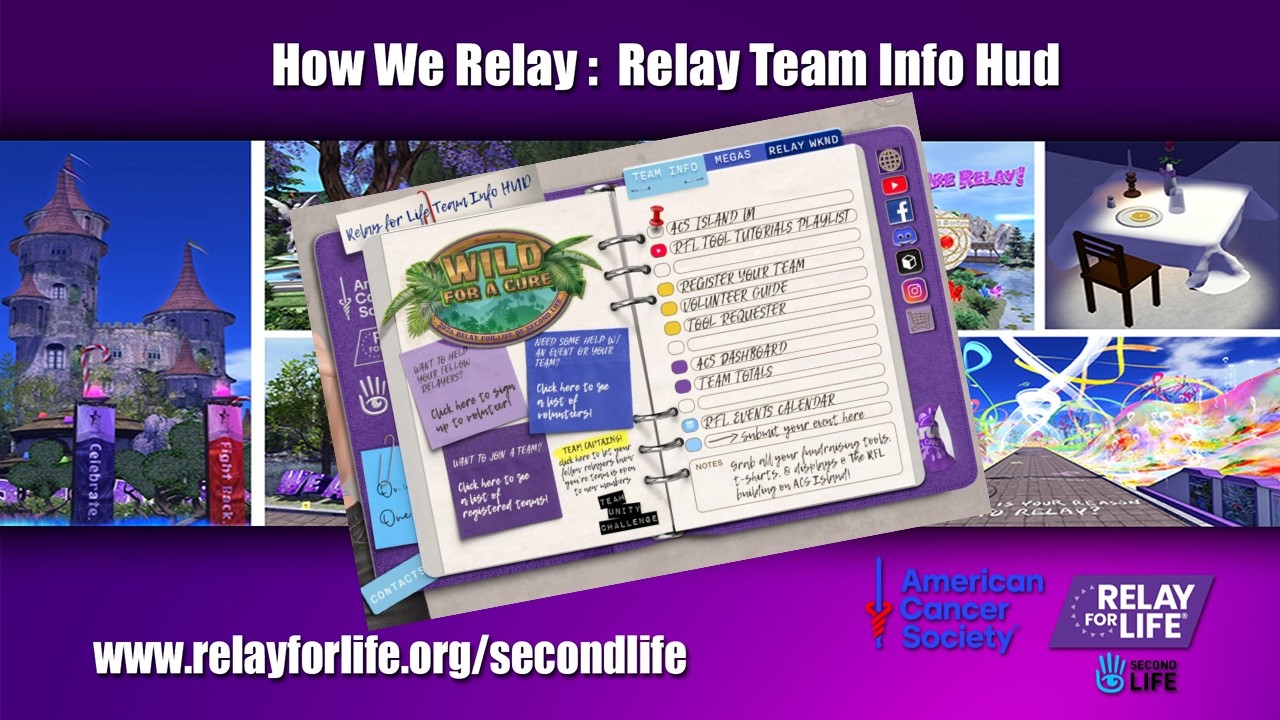 How We Relay: Relay Team Info Hud