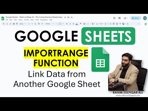 Link Data from Another Google Sheet | IMPORTRANGE FUNCTION | #googlesheets