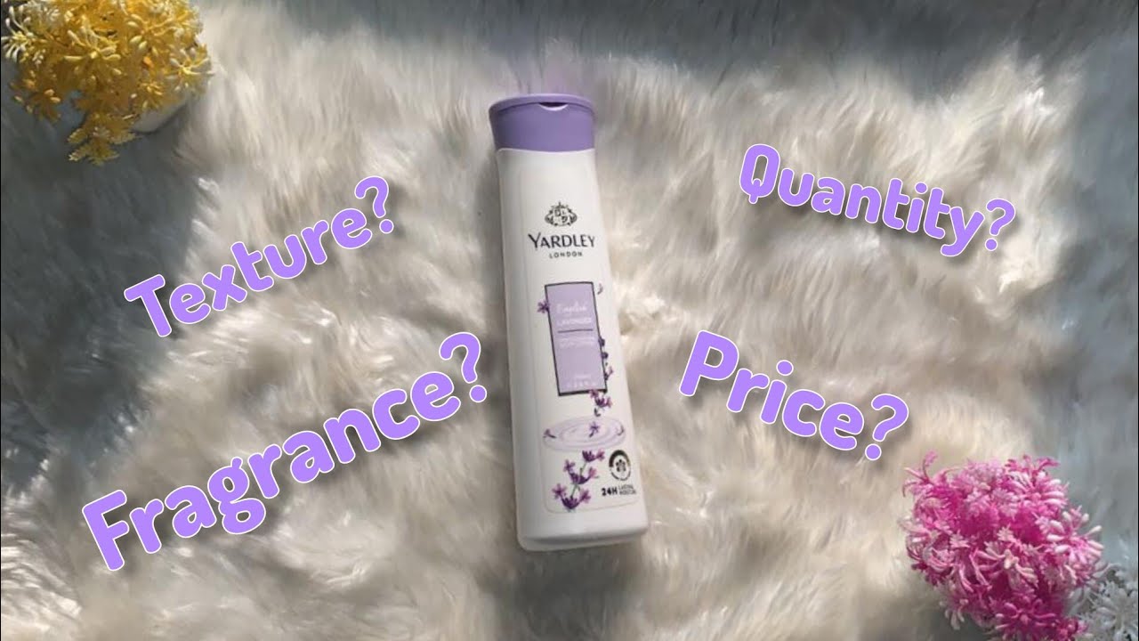 Yardley London English Lavender Body Lotion Review ✨