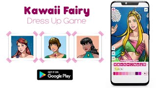 Kawaii Fairy Dress Up Game - Android Promo Video screenshot 5