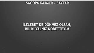 Sagopa Kajmer · Baytar  Lyrics  ( Şarkı Sözleri ) Resimi