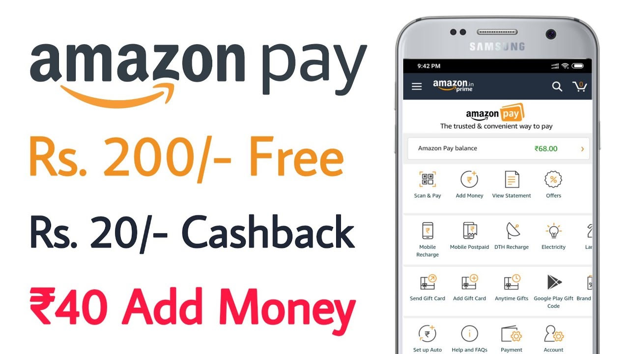Add Rs 200/- Amazon Pay Balance Per Account ! My Airtel App ₹20 Cashback ! Cubber ₹40/- Add Money💥 techo de cristal