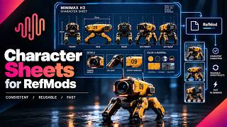 Better MiniMax H3 RefMods with Character Sheets