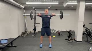 High Pull Mid Thigh Clean Grip