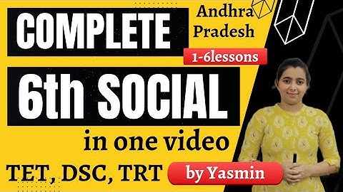 COMPLETE 6th SOCIAL in ONE video // AP 6th CLASS SOCIAL MARATHON #6thsocial