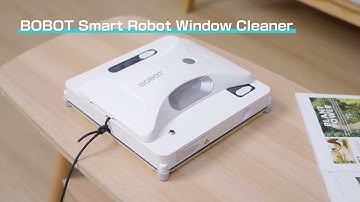 BOBOT WIN SPIDER PRO Robot Window Cleaner with water spray official video 2