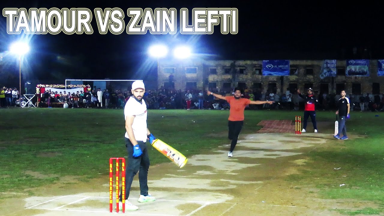 TAMOUR MIRZA VS ZAIN LEFTI | 66 RUNS NEED 30 BALLS || BEST MATCH IN ...