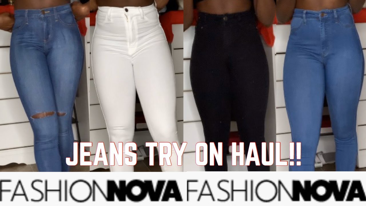 Fashion Nova Canopy Jeans White Size 5