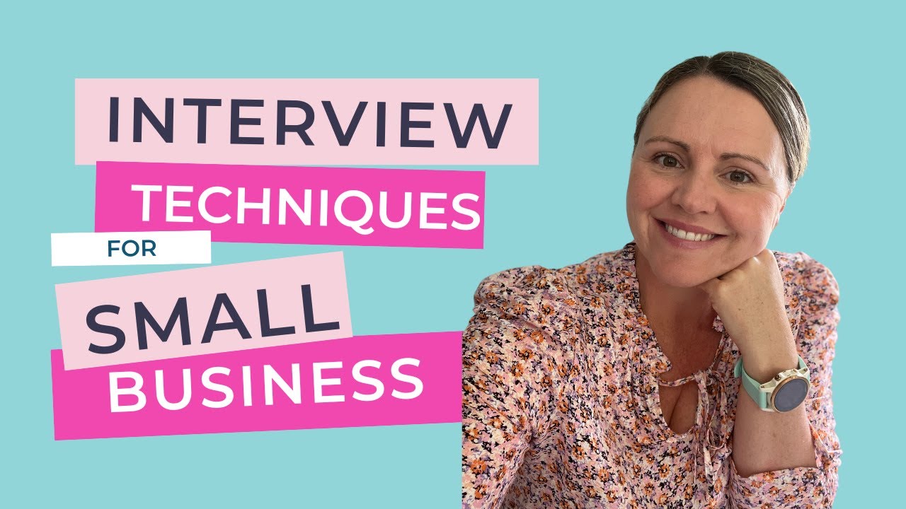 Interview Techniques For Small Business | Avoid this Common Mistake