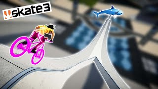 I WENT BIKING IN SKATE 3?! (Descenders)