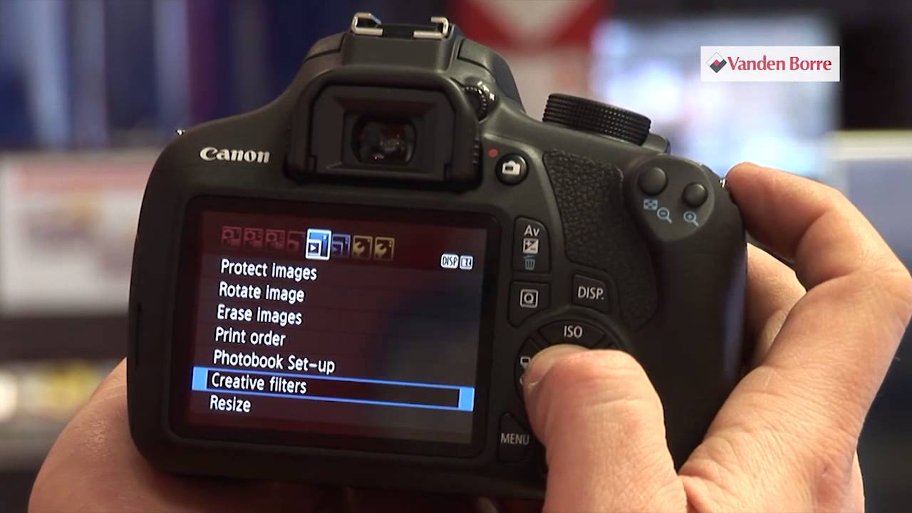 CANON EOS 1200D - Appareil photo reflex - Notre vidéo produit  Vandenborre.be 