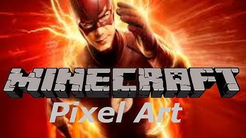 Minecraft pixel art tutorial: flash