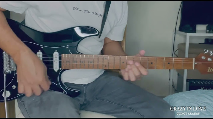 Crazy in Love Guitar version - Guitar performance video thumbnail