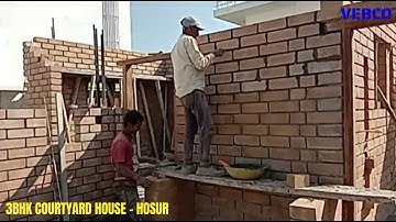 Compressed Soil Earth Blocks CSEB / Interlocking Earth bricks ECO friendly house construction.