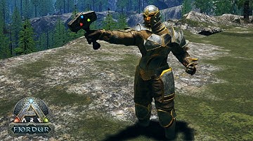 Ark Fjordur Getting Mjolnir with admin commands Xbox Series X/S