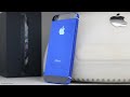 Custom Blue IOS 6 iPhone 5 Build & Restoration