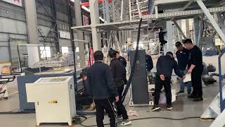 ABC three layer 800mm machine(with online printing&punching), date: 2023.2.23, Australia.
