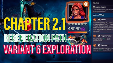 Variant 6 Chapter 2.1 Regeneration Path 2 | Marvel Contest Of Champions