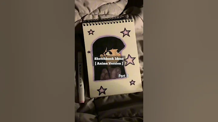 Sketchbook Ideas-8(Anime Version) [requested] |#shorts #sketchbookideas #aesthetic #scrapbookideas