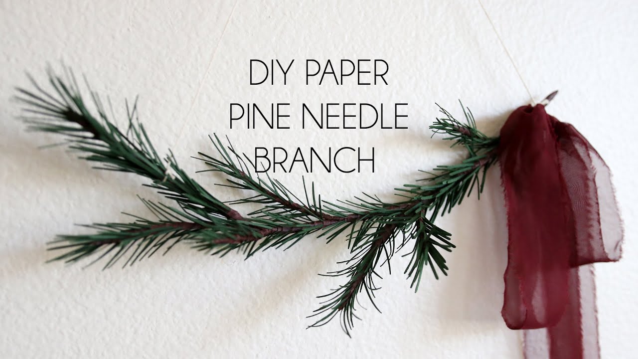 How to Make a Branch Tree with Pruned Pine Branches – Mother Earth