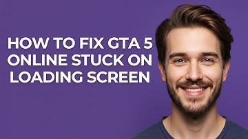 How To Fix Gta 5 Online Stuck On Loading Screen - GUIDE!