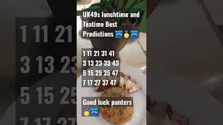 UK49s lunchtime and Teatime Best Predictions Served Hot 17.08.2023🥇🏧