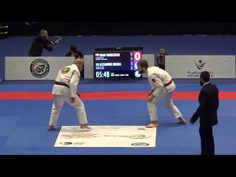Xande Ribeiro vs Adam Wardzinski - FINAL - Abu Dhabi Grand Slam London 2017 - Black Adult - 94kg