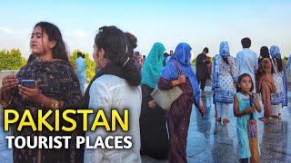 PAKISTAN WALKING IN THE BEST TOURIST PLACE IN ISLAMABAD - 4K 2024