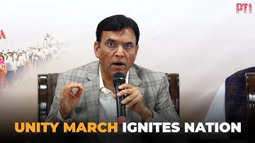 ‘Unity March’ celebrating Sardar Patel’s legacy has become heartbeat of nation: Mandaviya